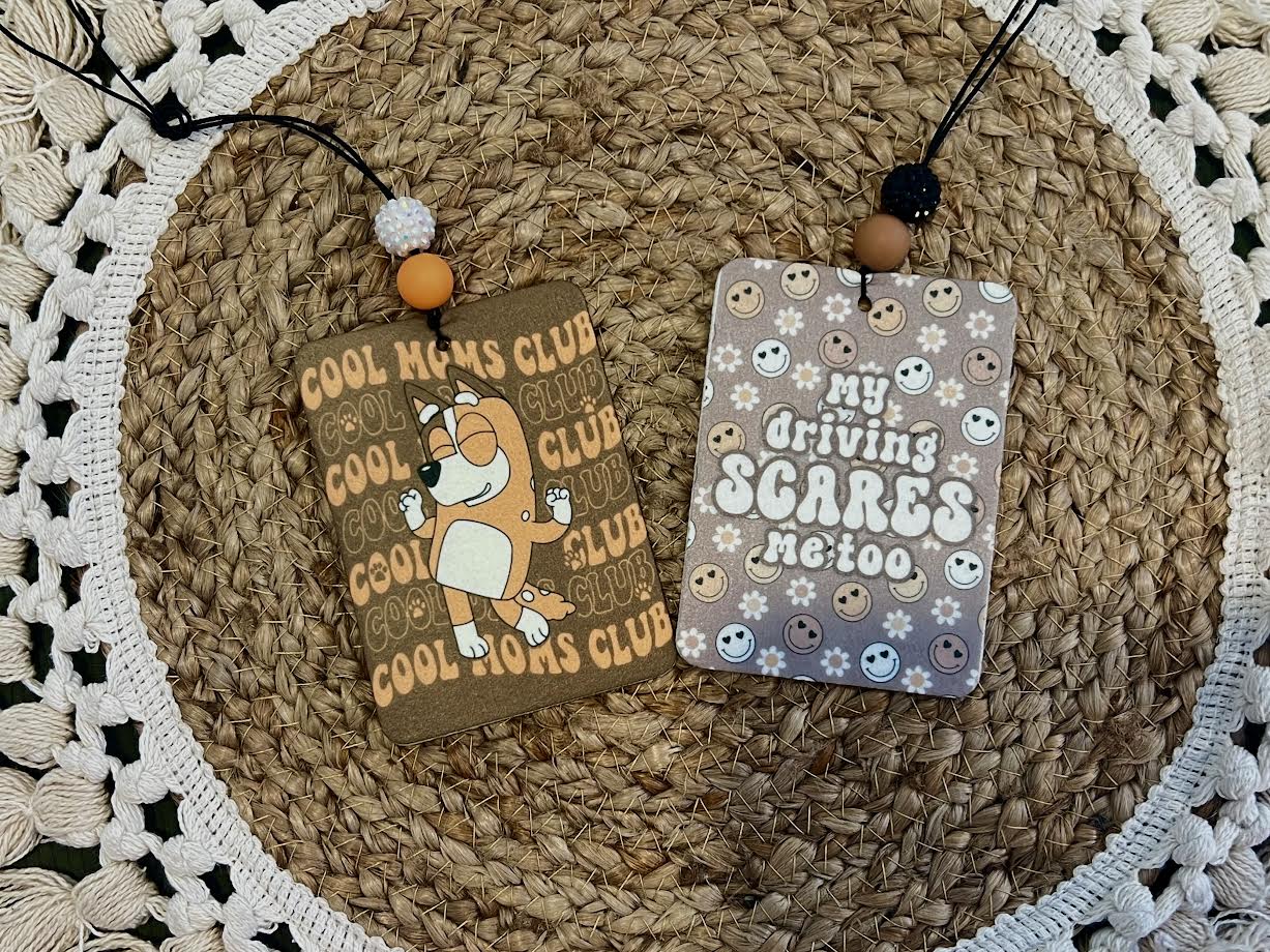Felt Car Tags