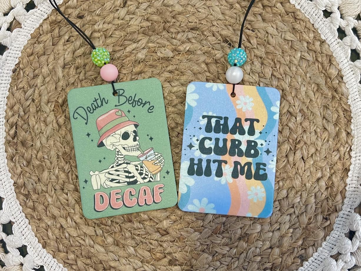 Felt Car Tags