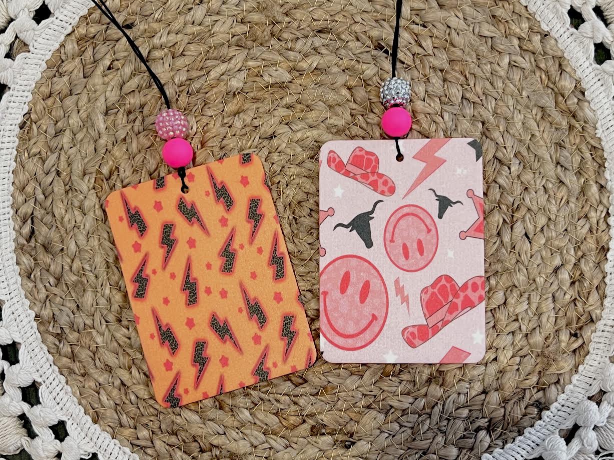 Felt Car Tags