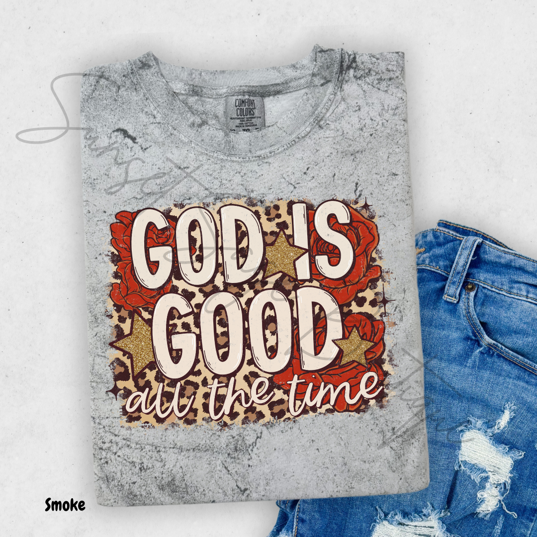 God Is Good Floral