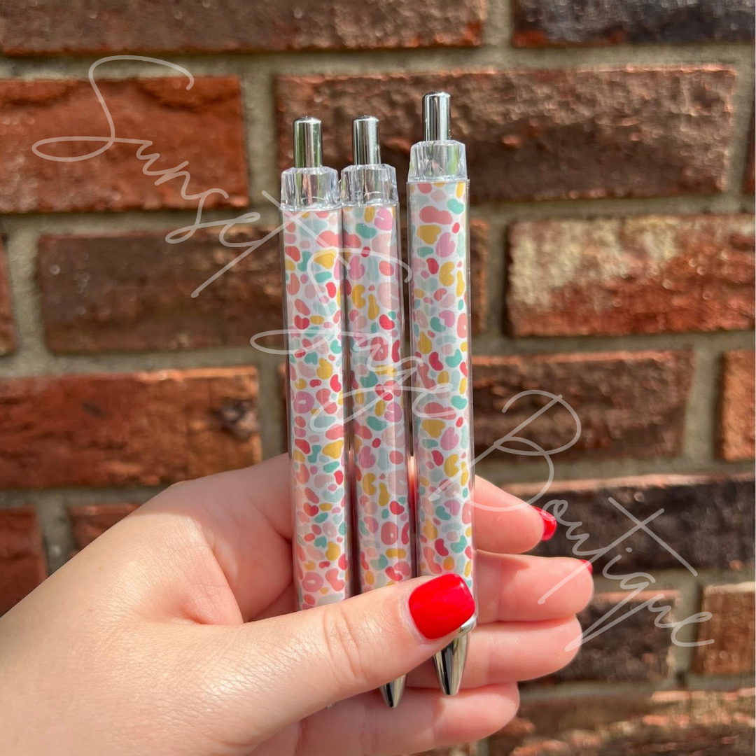 Summer Leopard Pen
