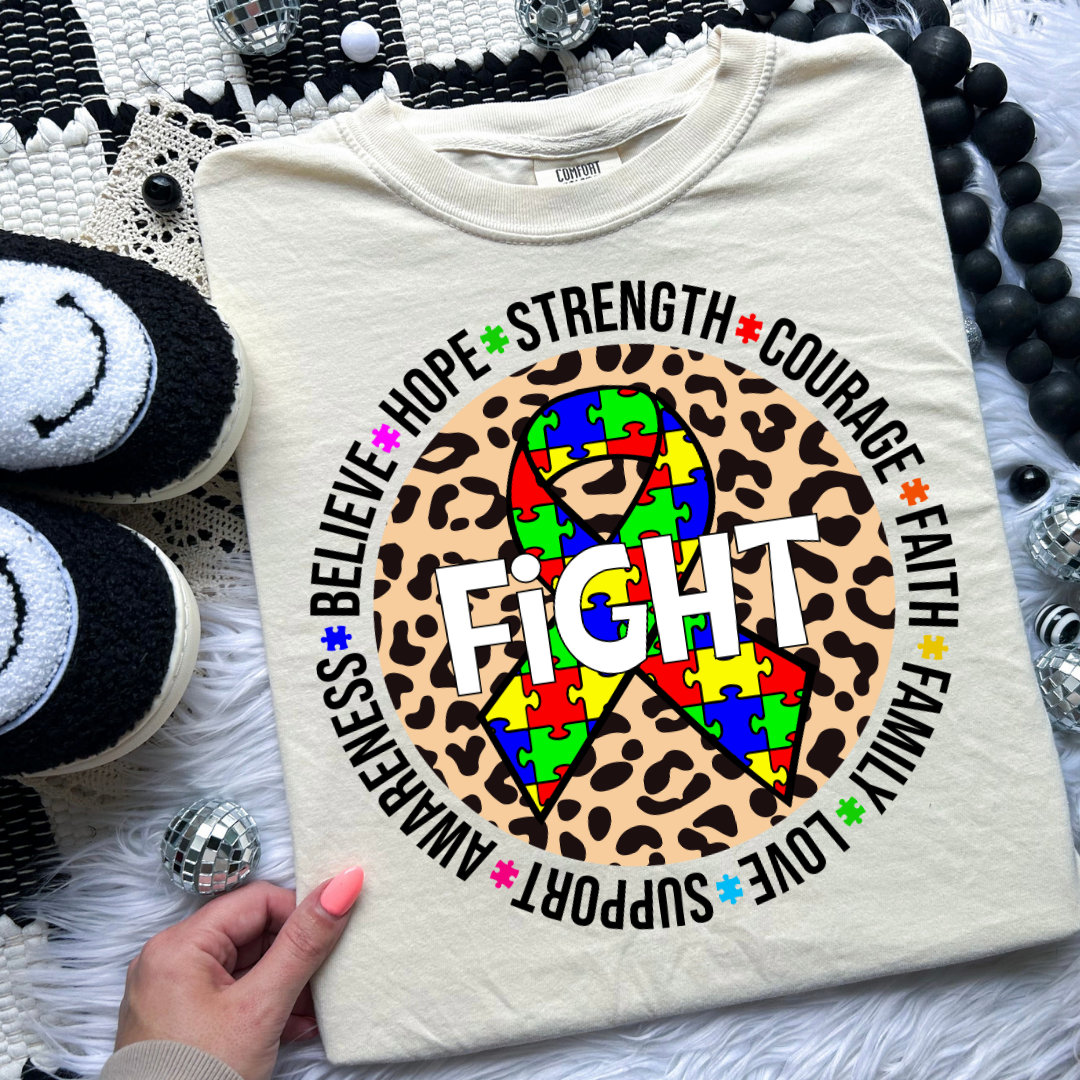 Fight Autism Ribbon