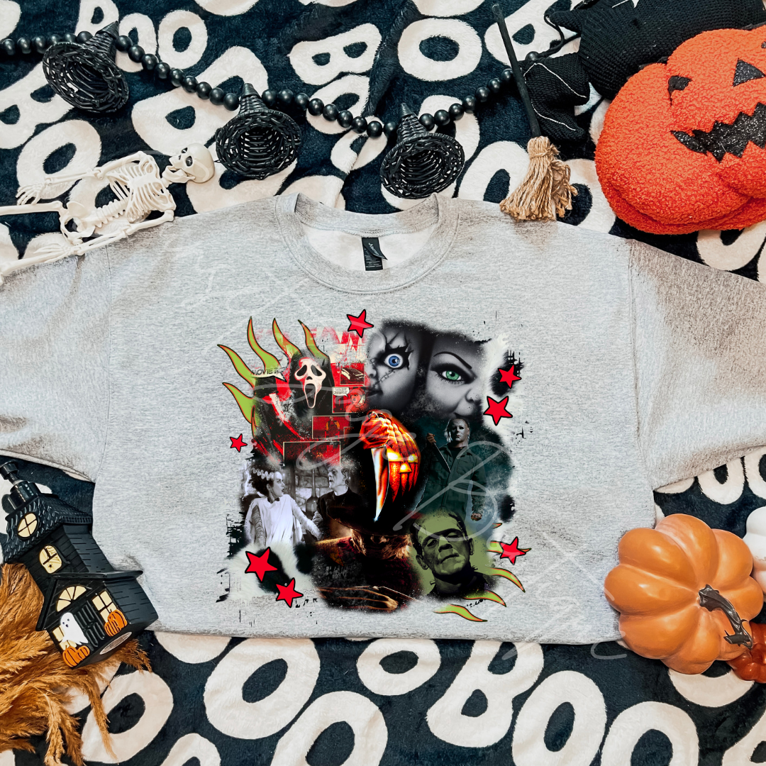 Horror Movies Collage