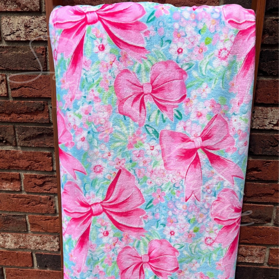 Pink Bow Floral