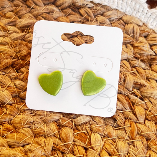 Light Green Hearts