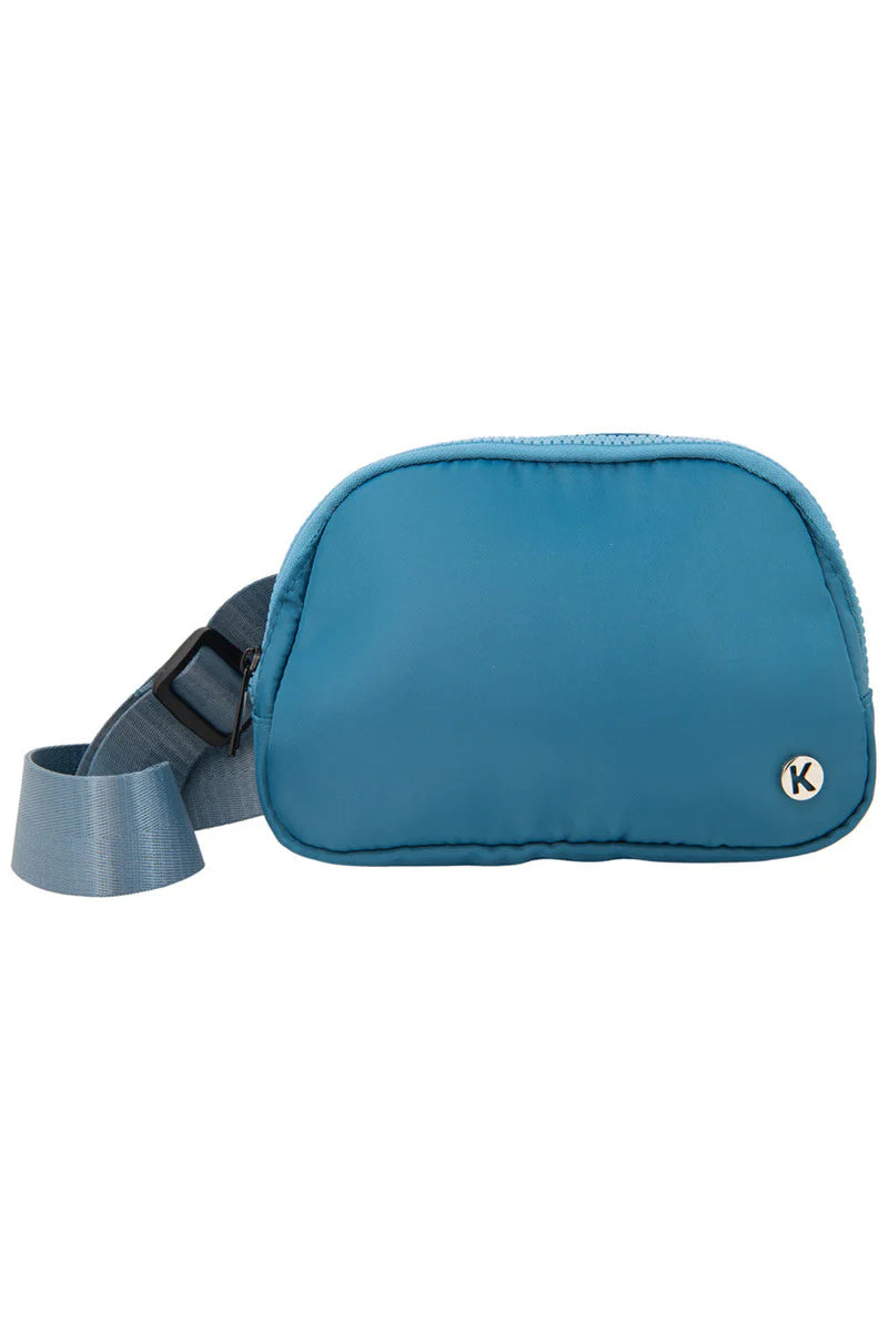Deep Teal Solid Fanny Pack