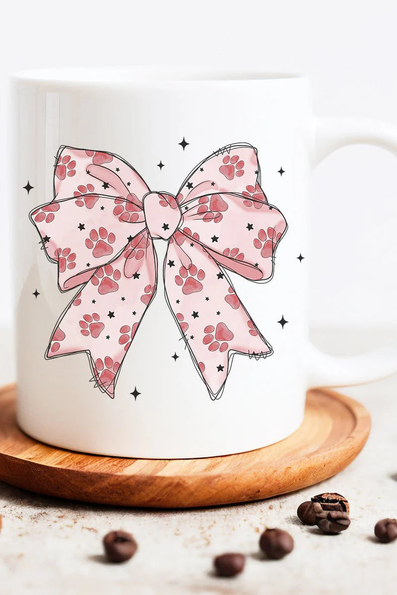 Pawfectly Coquette Ceramic Mug