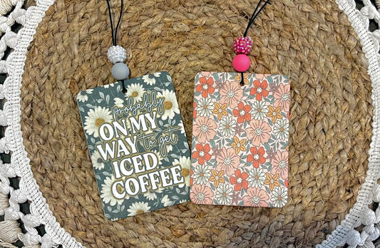 Felt Car Tags