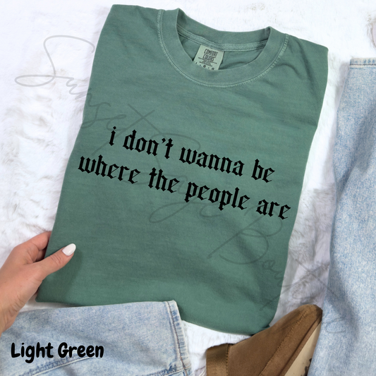 Where the people are