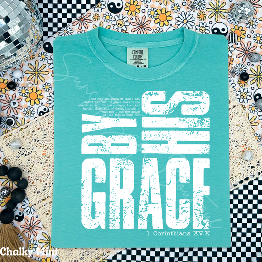 By His Grace