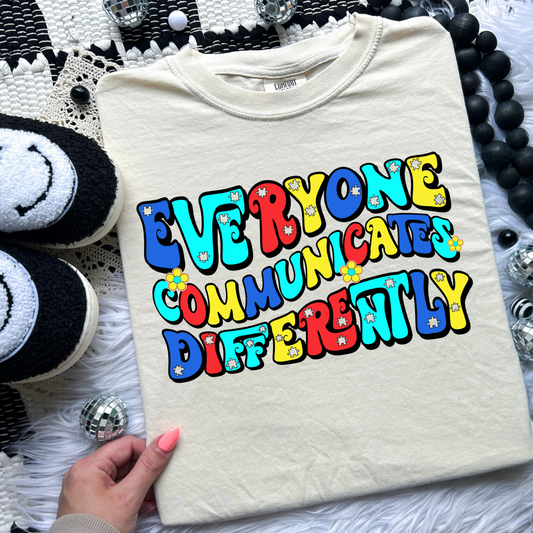Everyone Communicates Differently
