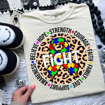 Fight Autism Ribbon