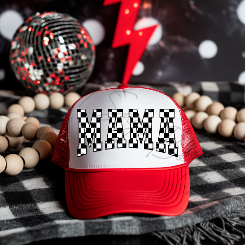 Black Mama Checkered
