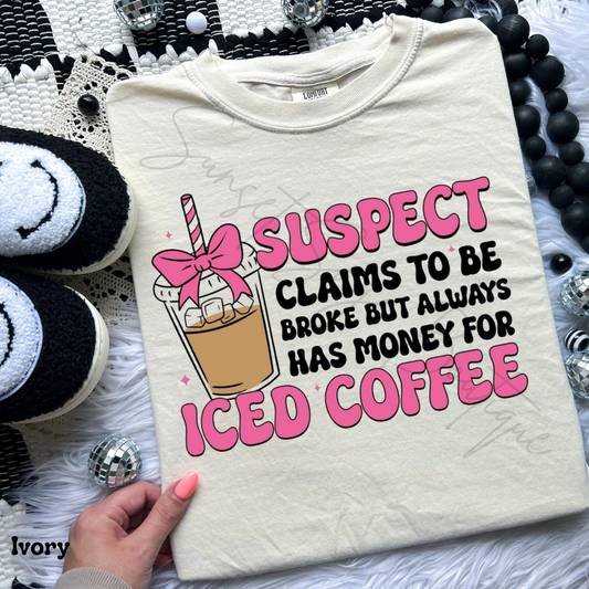 Money for Iced Coffee