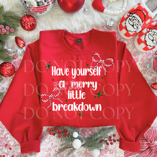 Have Yourself a Merry Little Breakdown
