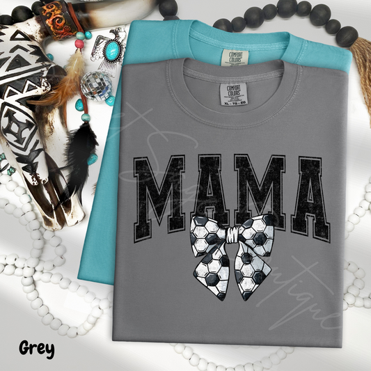 Soccer Bow Mama