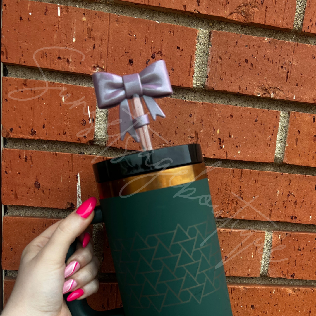 Mauve 3D Bow