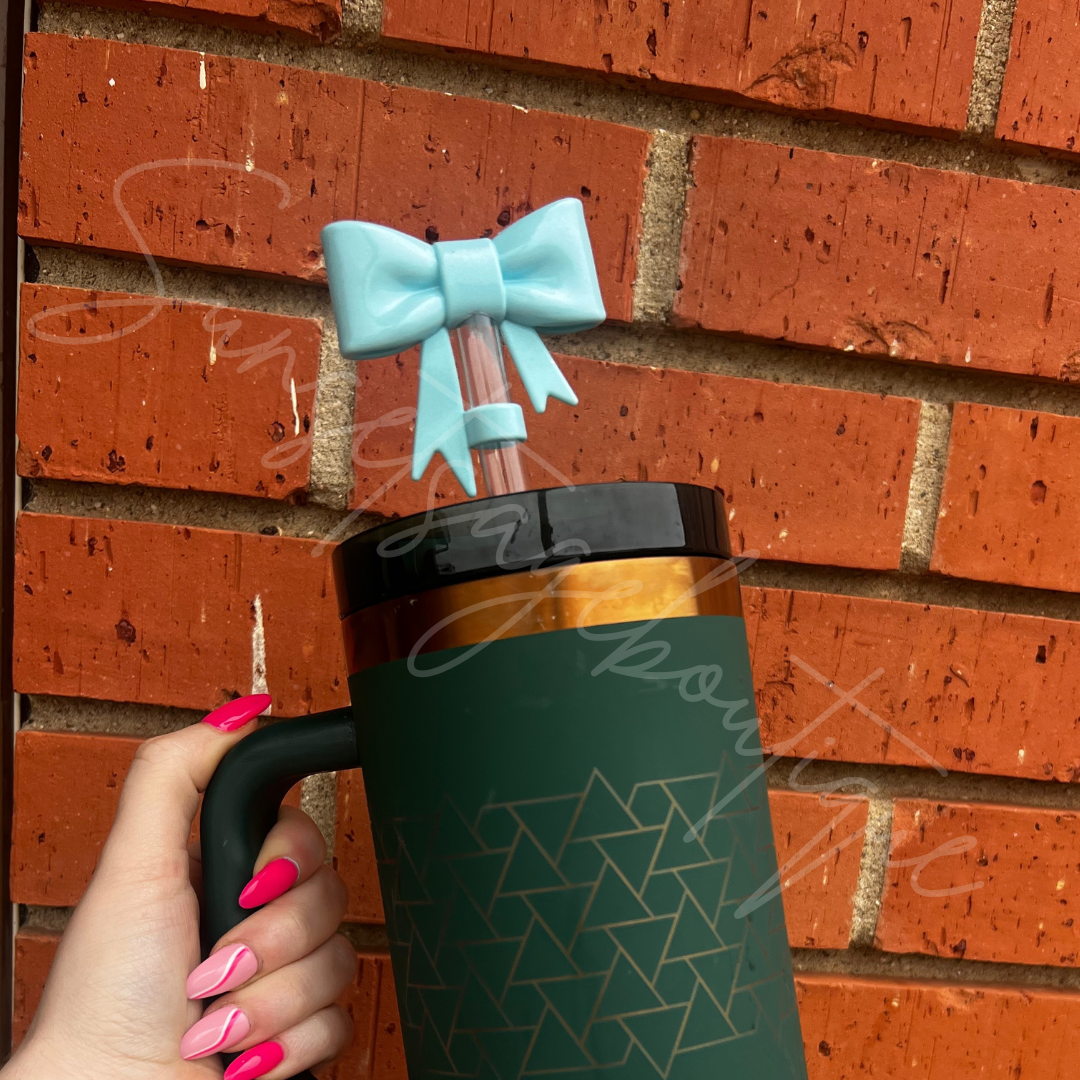 Light Blue 3D Bow