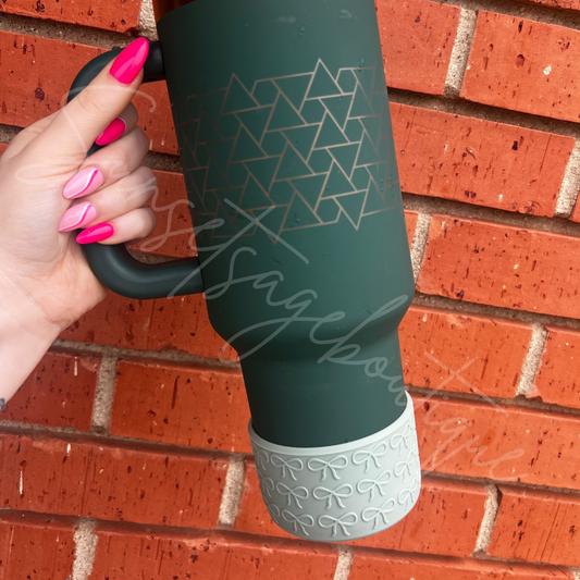 Sage Bow Tumbler Boot