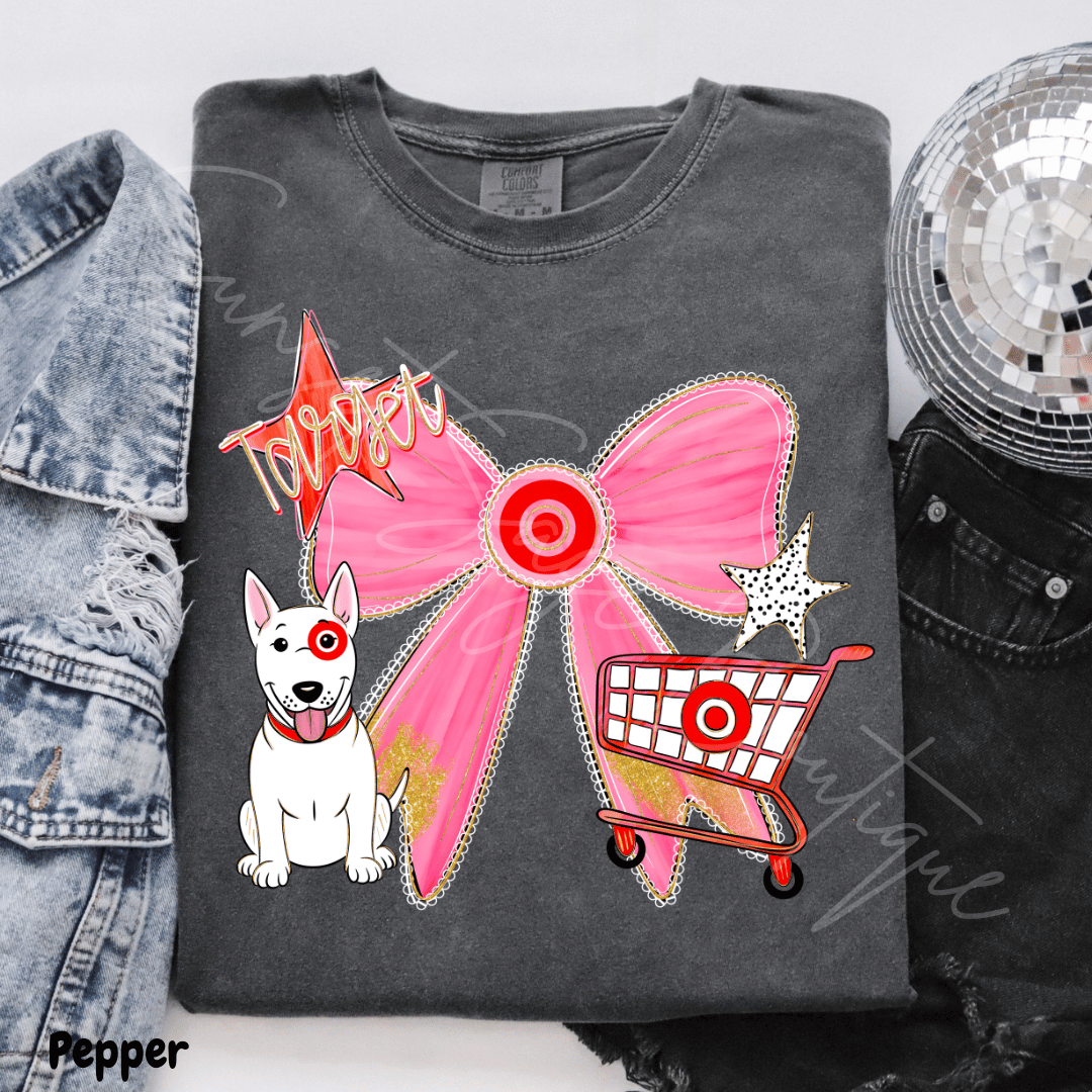 Pink Bow Target
