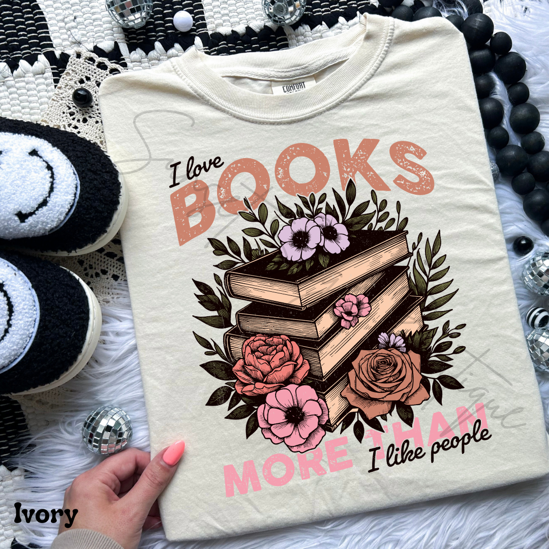 I like Book More than People