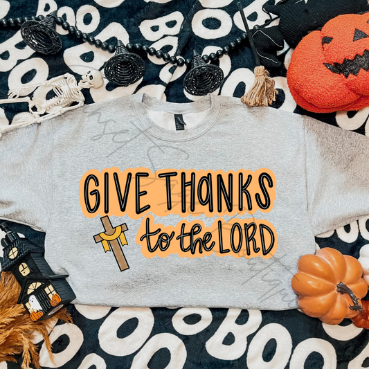Give Thanks To The Lord