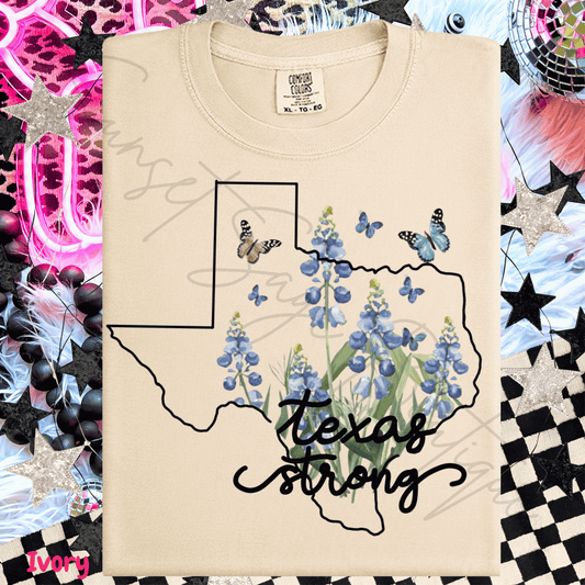 Texas Strong Butterflies