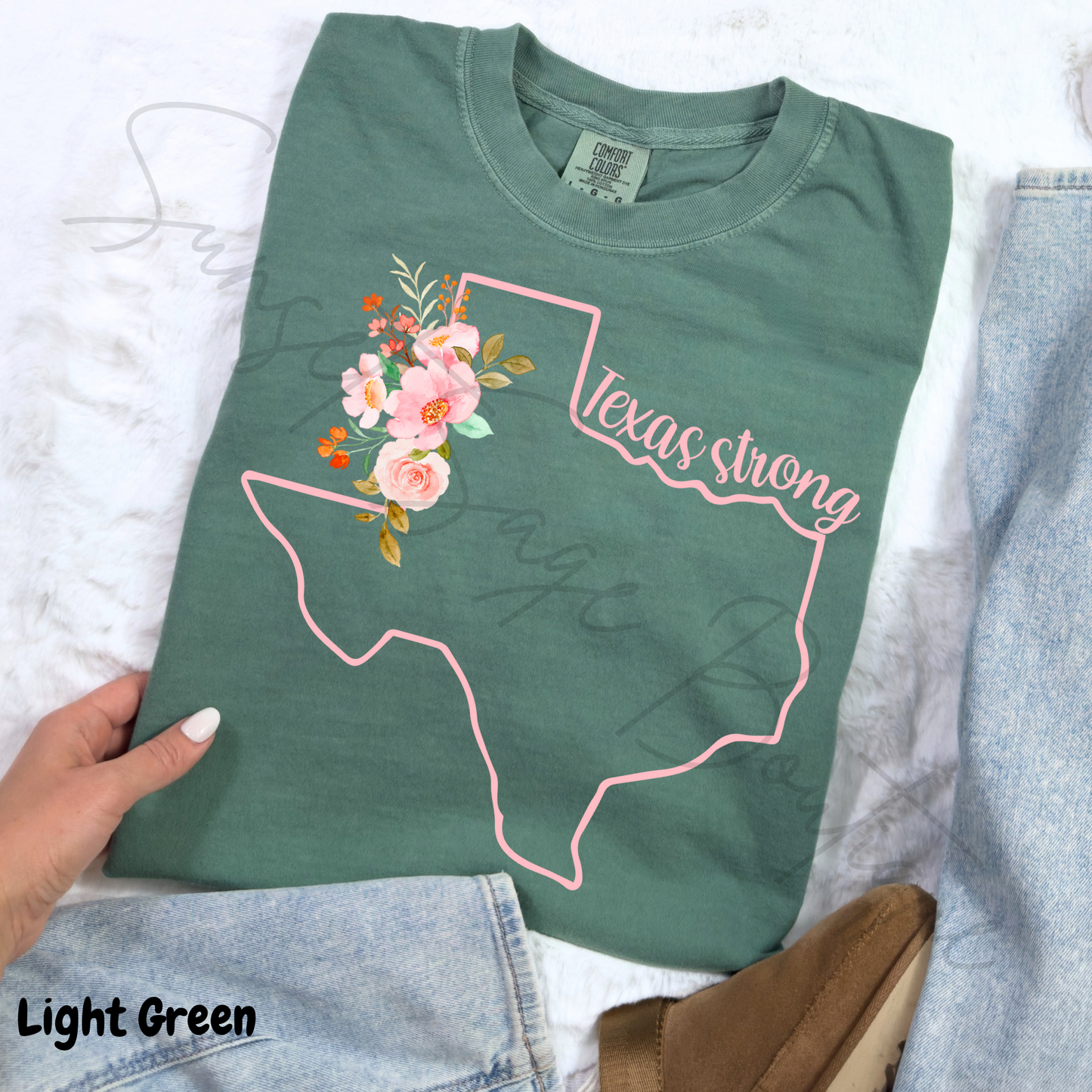 Texas Strong Pink Flowers