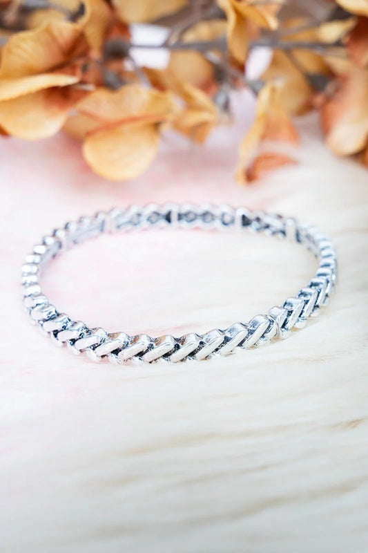 TIPI Cordelia Silvertone Bracelet